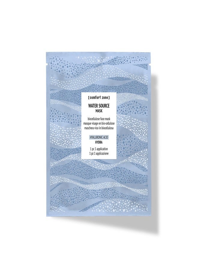 Comfort Zone [ comfort zone ] Water Source Hydrating Hyaluronic Acid Biocellulose Sheet Mask, 1 piece - Image 1